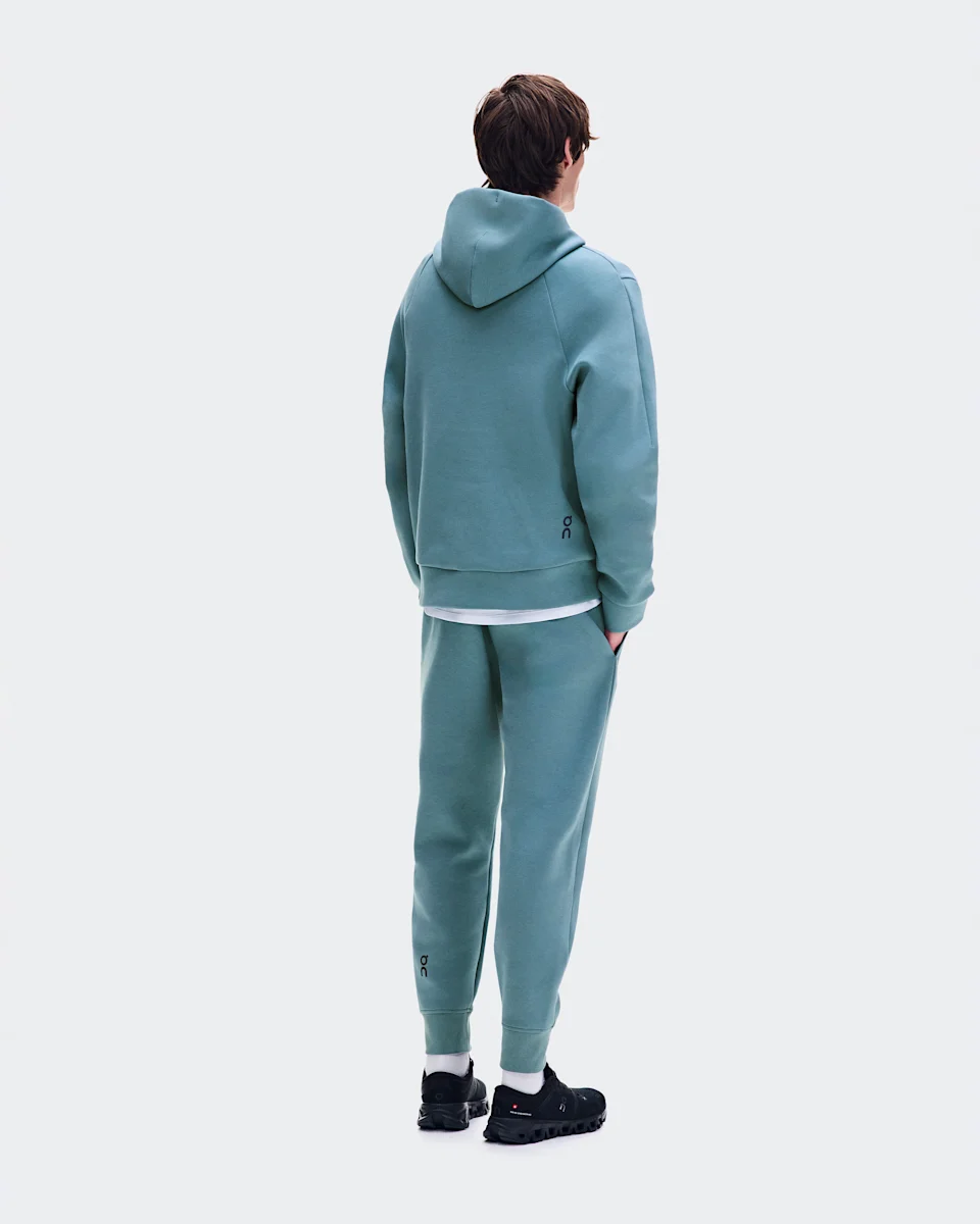 On Focus Tech Hoodie Agave Masculino
