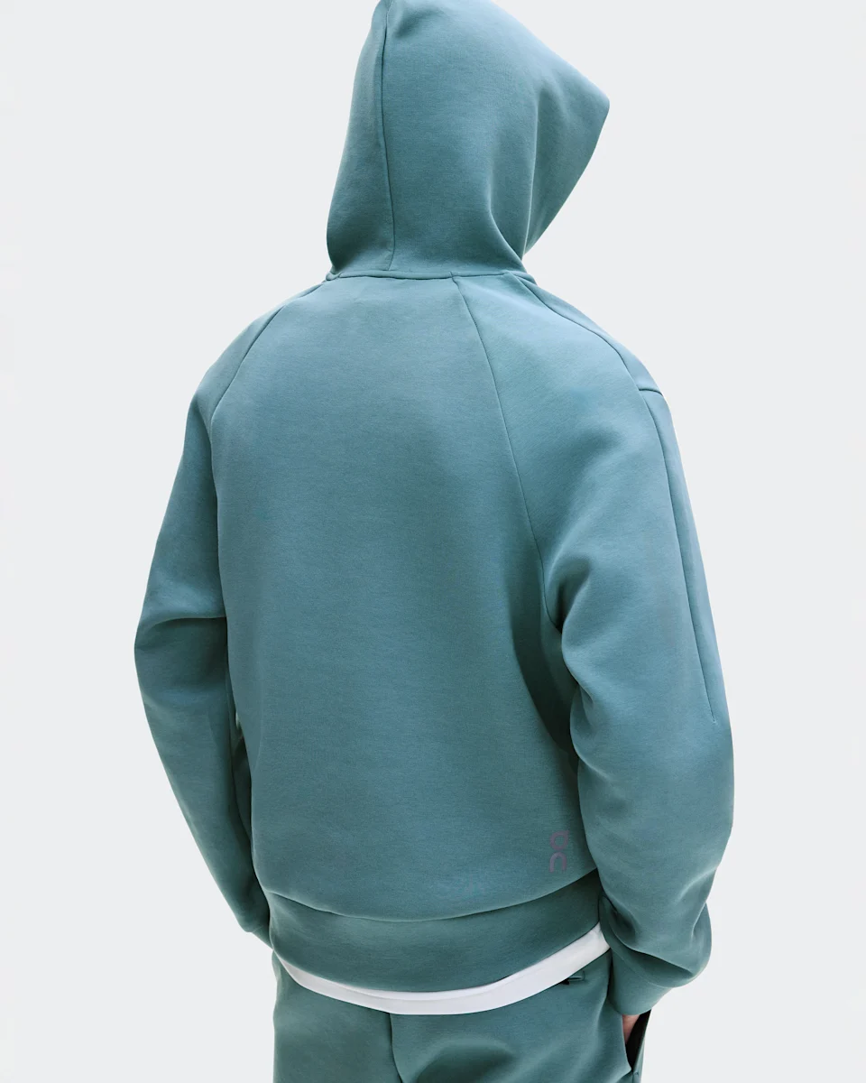 On Focus Tech Hoodie Agave Masculino