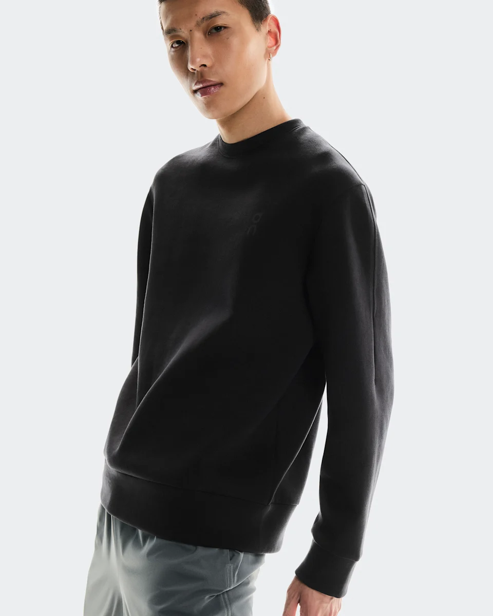 On Focus Tech Crew Black Masculino