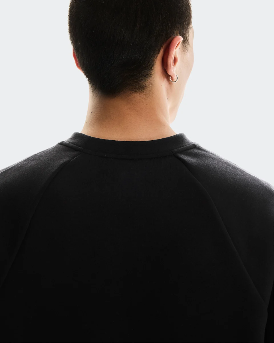 On Focus Tech Crew Black Masculino