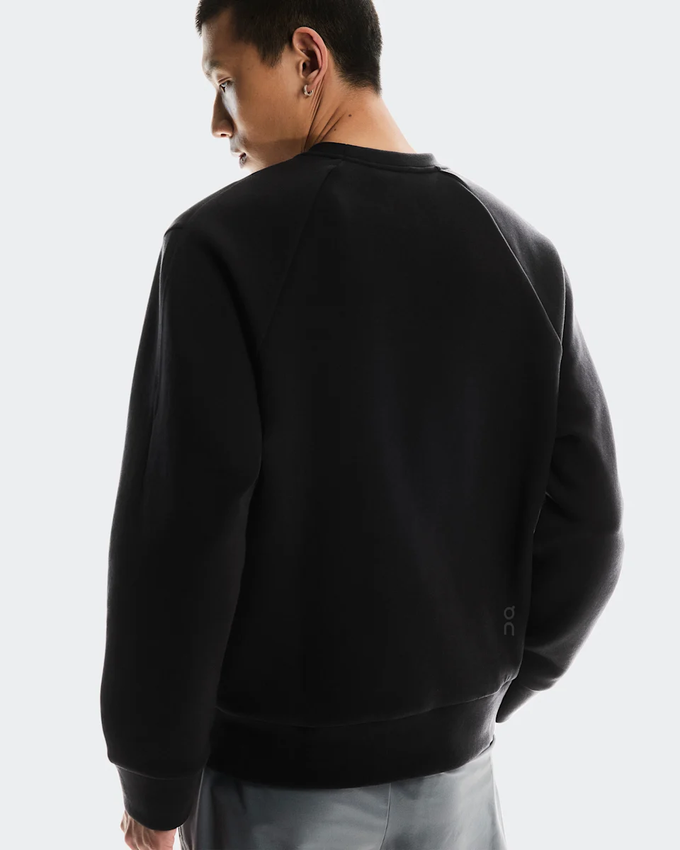 On Focus Tech Crew Black Masculino