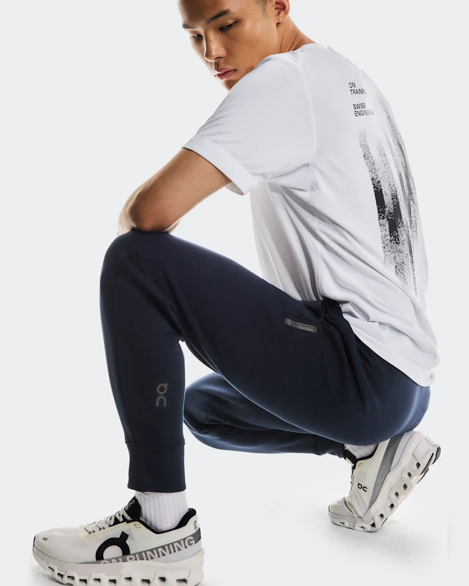 On Focus Tech Sweatpants Navy Masculino