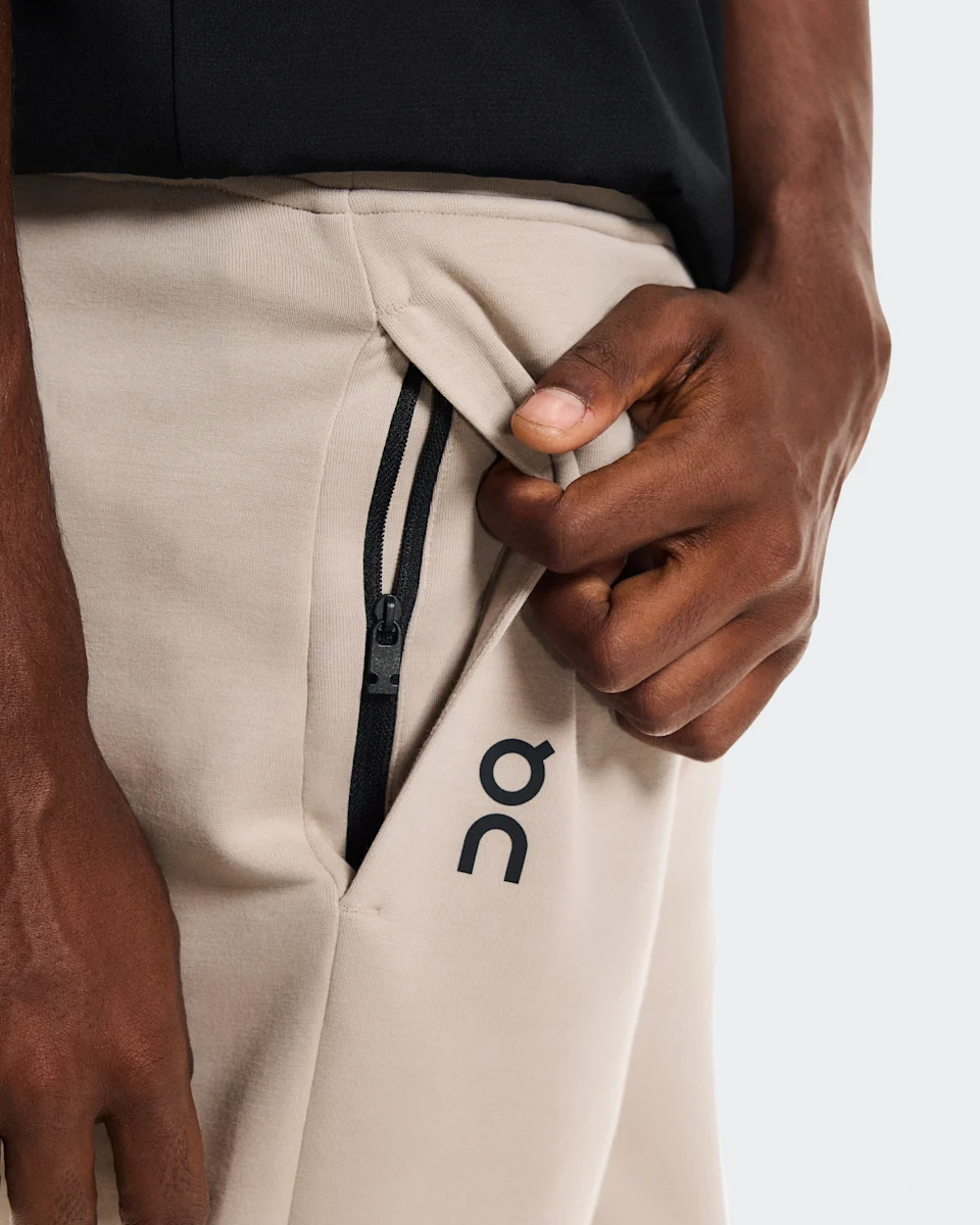 On Focus Tech Sweatpants Desert Masculino