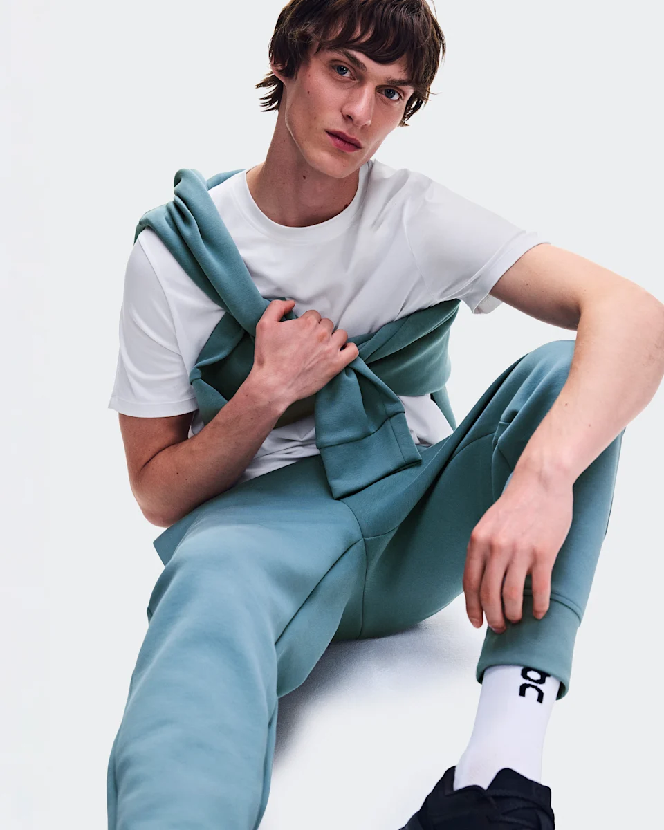On Focus Tech Sweatpants Agave Masculino