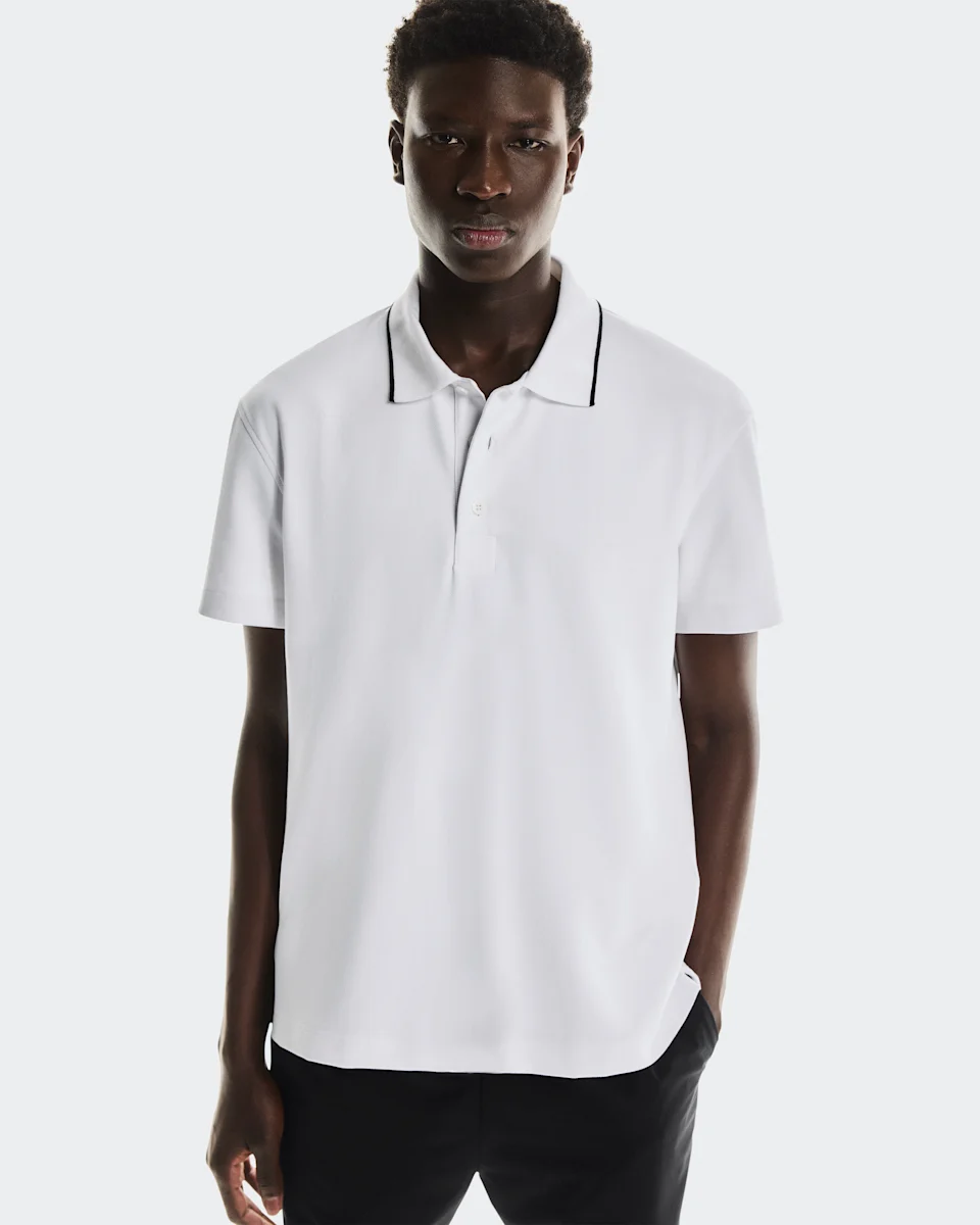 On Courtside Polo White Masculino