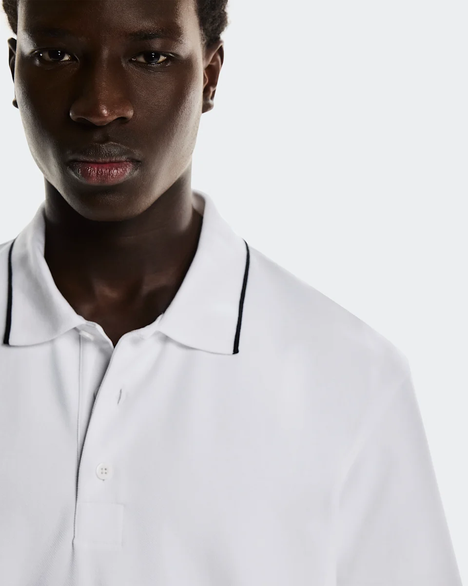 On Courtside Polo White Masculino