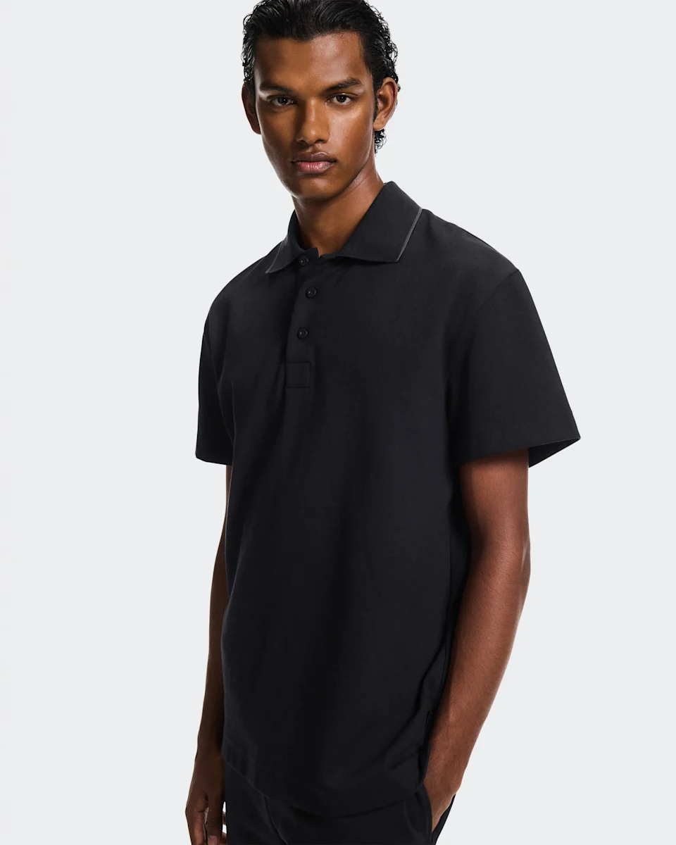 On Courtside Polo Black & Eclipse Masculino