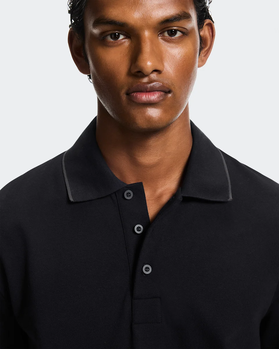 On Courtside Polo Black & Eclipse Masculino