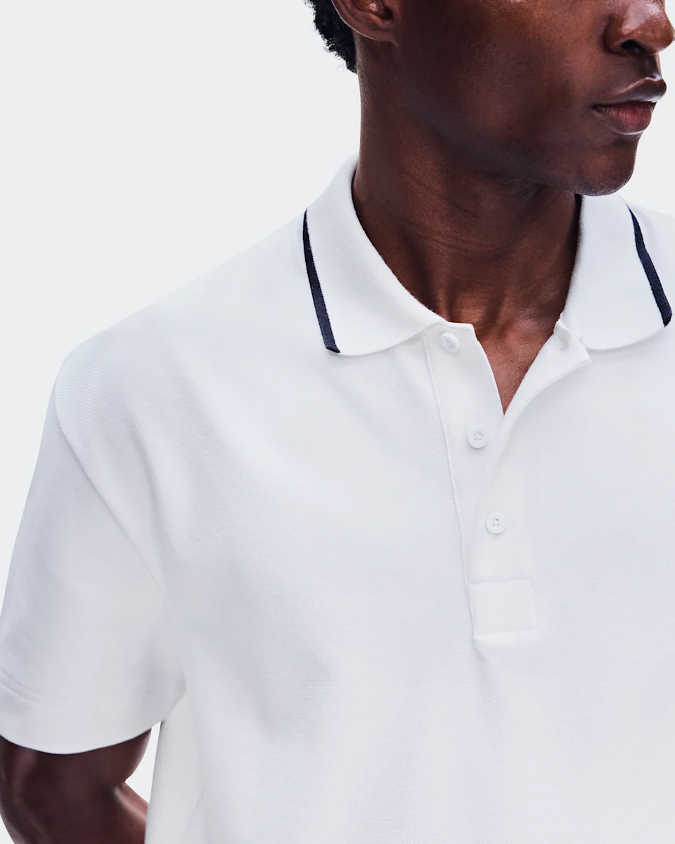 On Courtside Polo All White Masculino