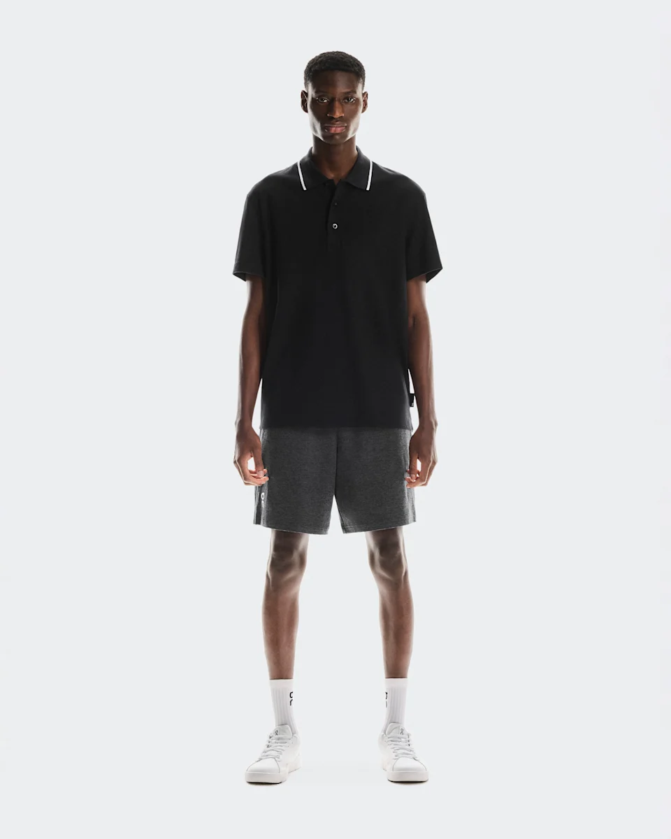 On Courtside Polo Black Masculino