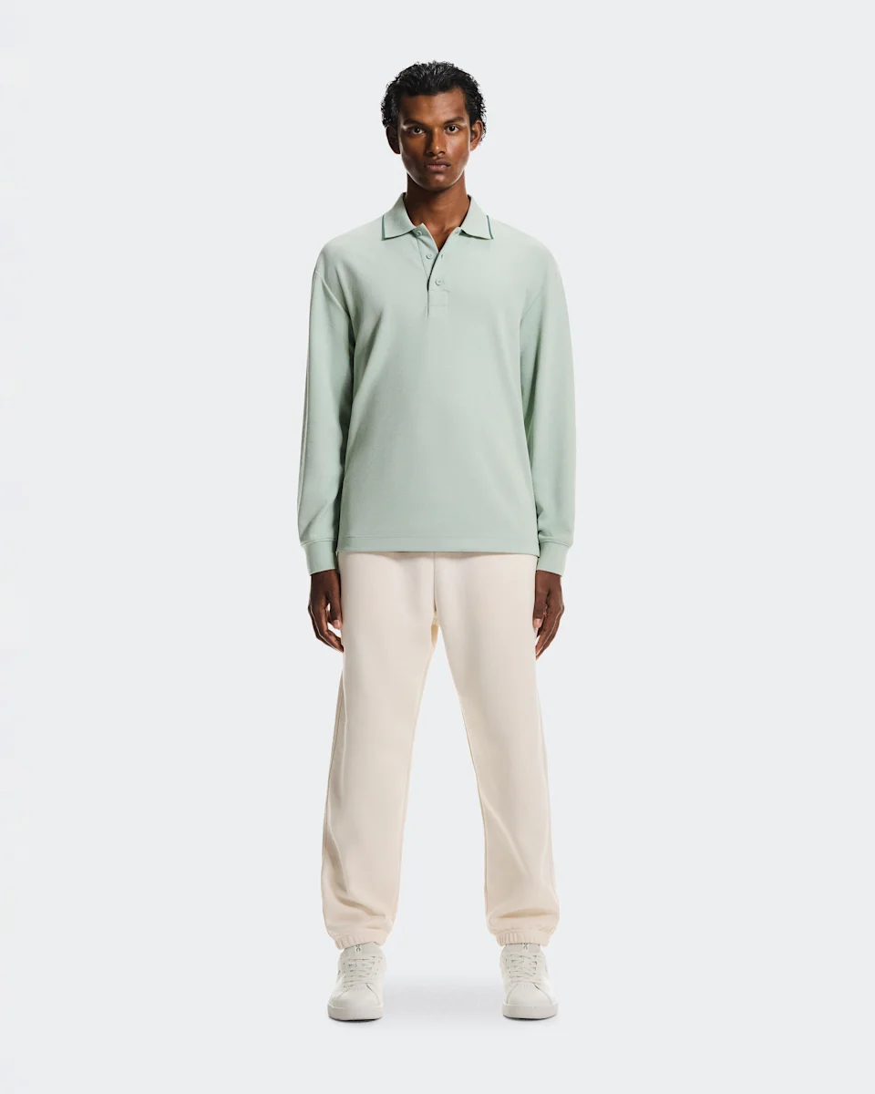 On Courtside Long-T Polo Mineral & Tide Masculino