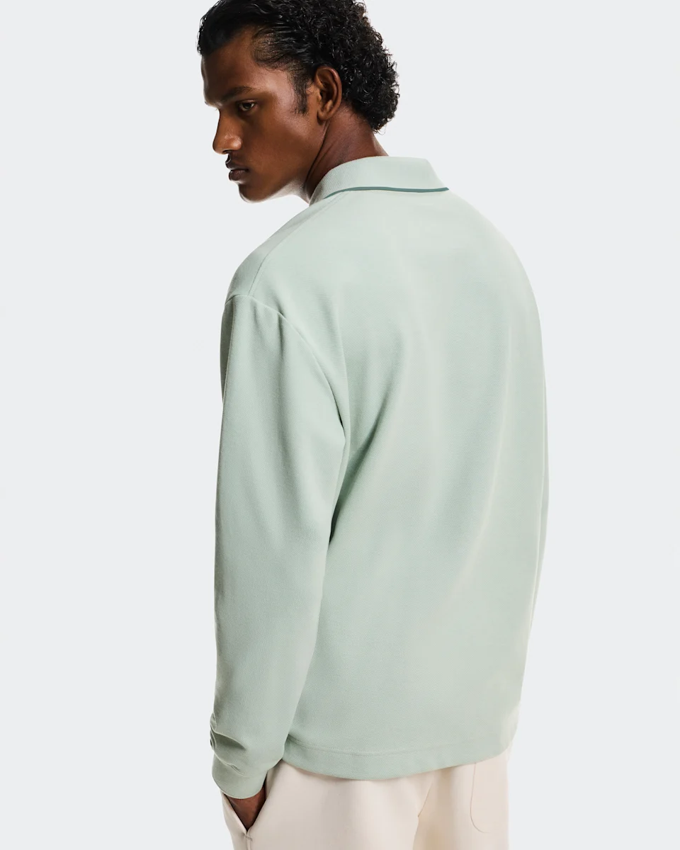 On Courtside Long-T Polo Mineral & Tide Masculino