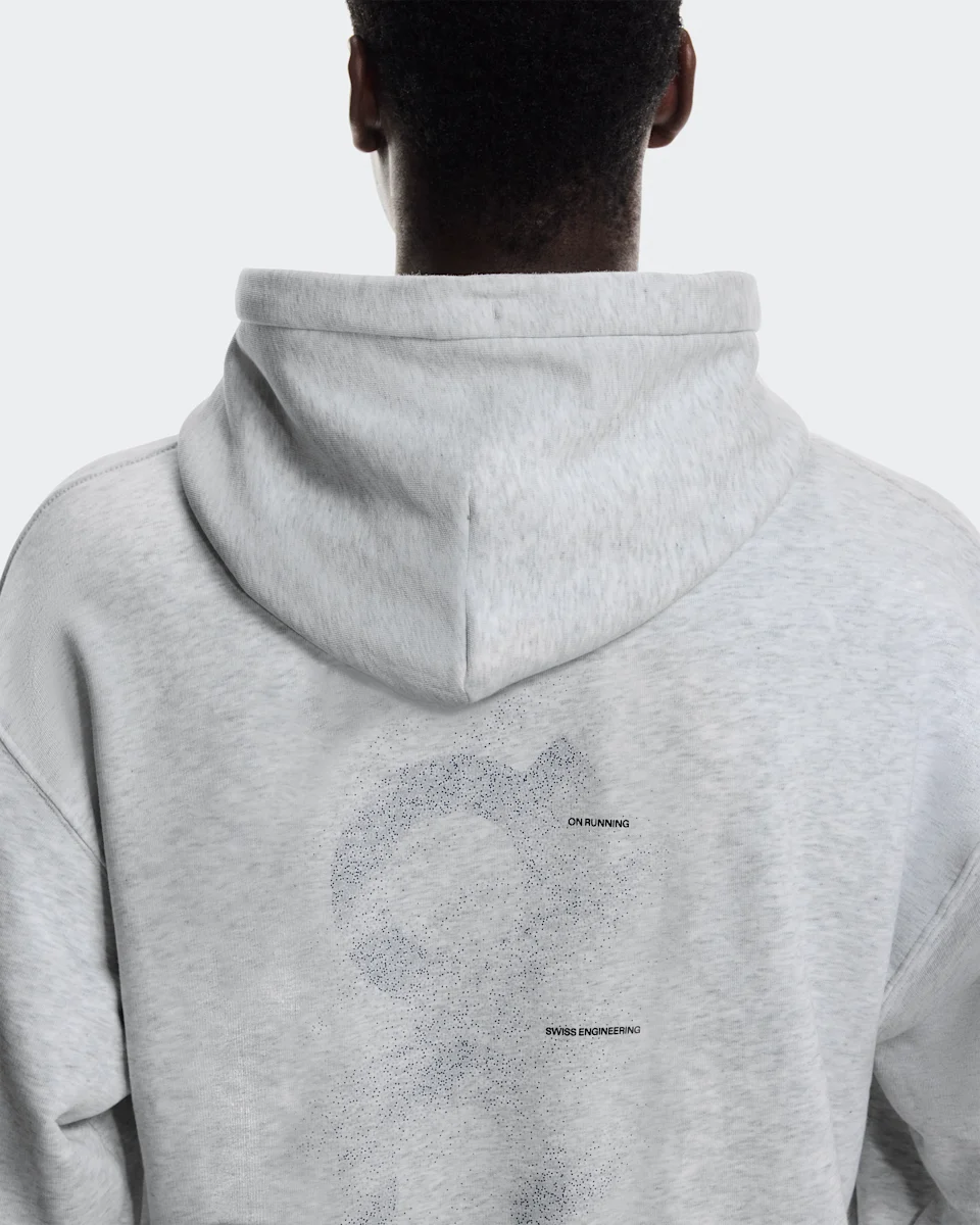 On Club Hoodie Graphic Heather Masculino