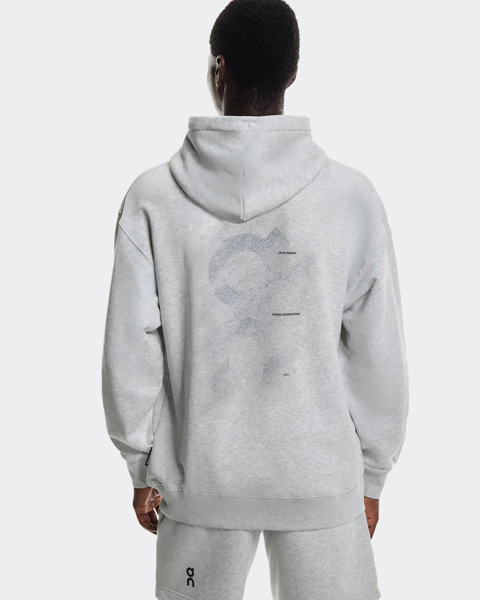 On Club Hoodie Graphic Heather Masculino