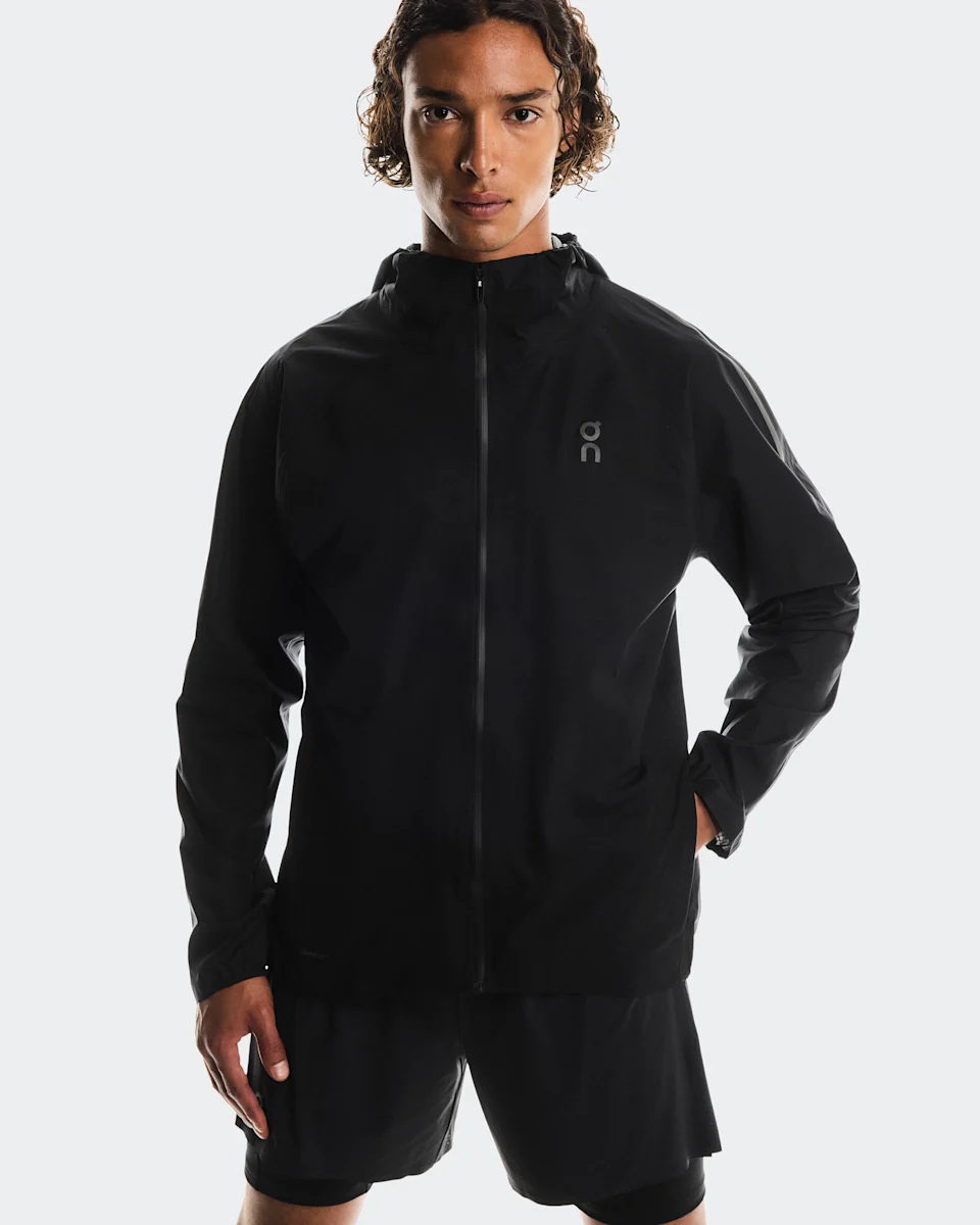 On Performance Jacket Waterproof Black Masculino