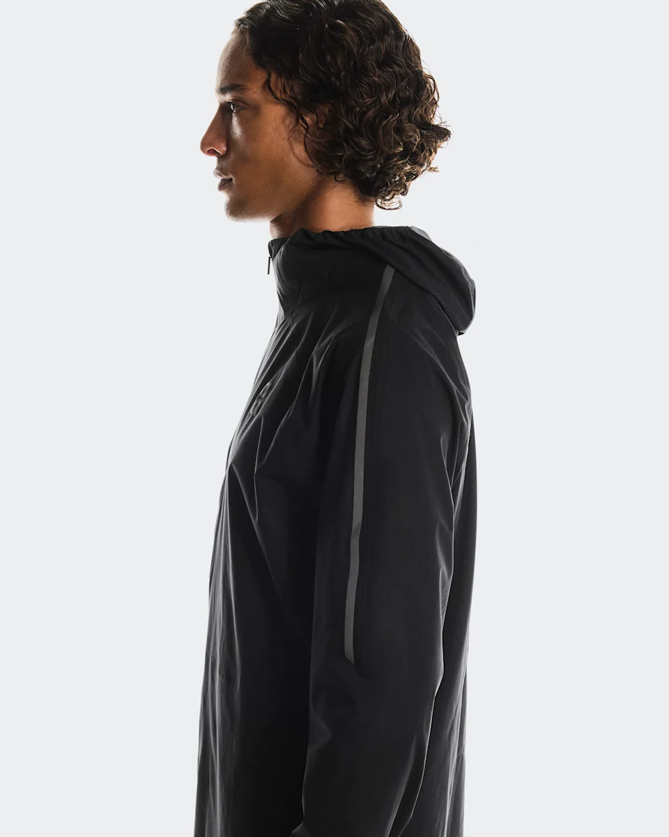 On Performance Jacket Waterproof Black Masculino