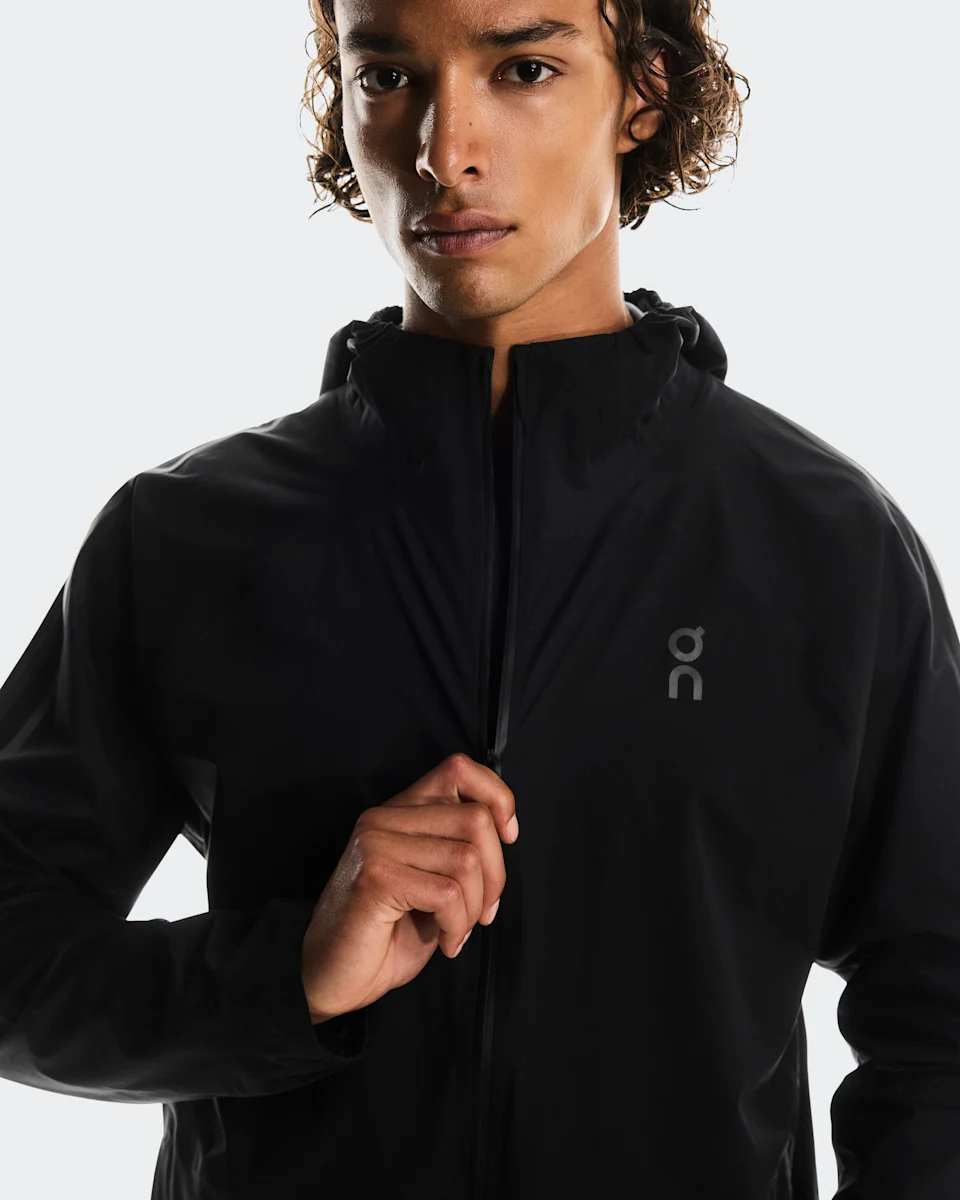 On Performance Jacket Waterproof Black Masculino