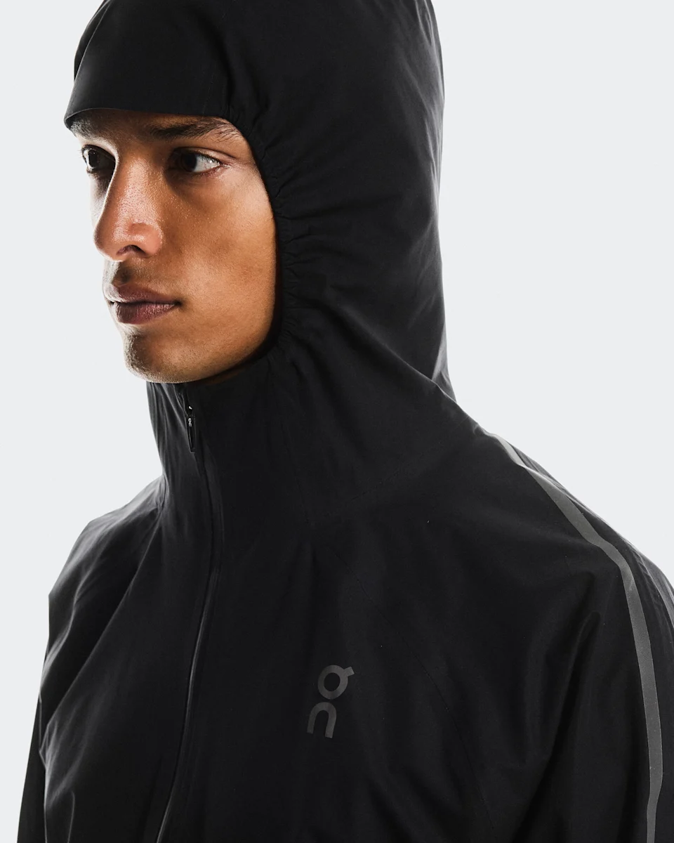 On Performance Jacket Waterproof Black Masculino