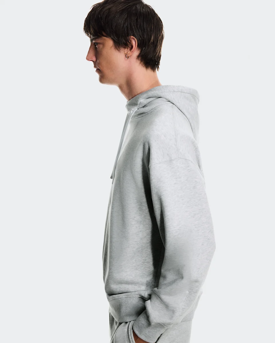 On Club Hoodie Smash Grey Heather Masculino