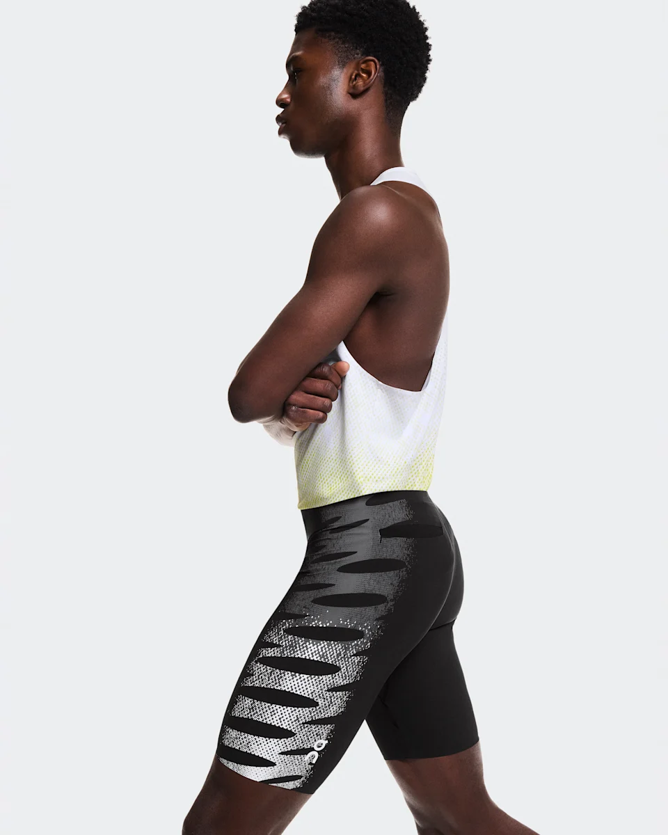 On Zero Half Tights Iron & White Masculino