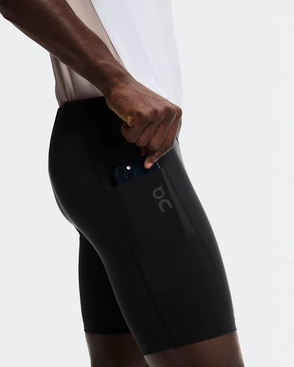 On 8" Performance Tights Black Masculino