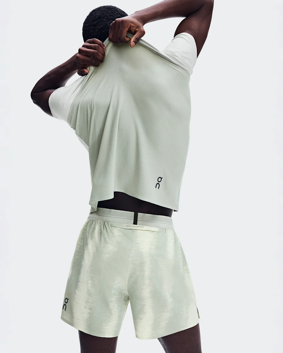 On Performance Shorts Terra Seedling & Tin Masculino