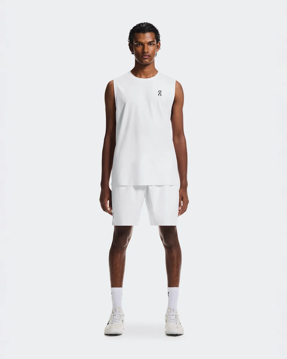 On 7" Court Shorts White Masculino