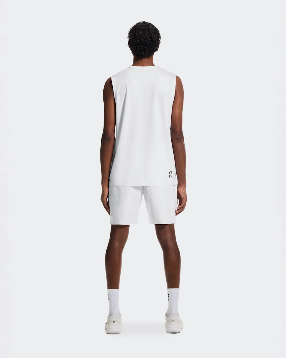 On 7" Court Shorts White Masculino