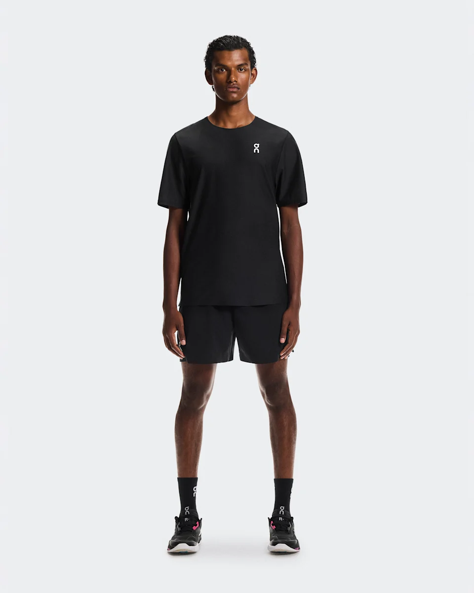 On 5" Court Shorts Black Masculino