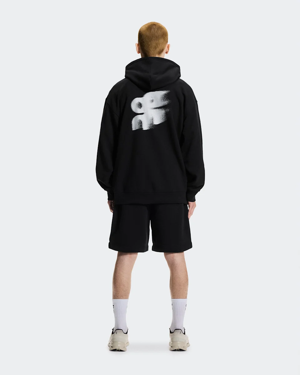 On Club Hoodie Avant Black Masculino