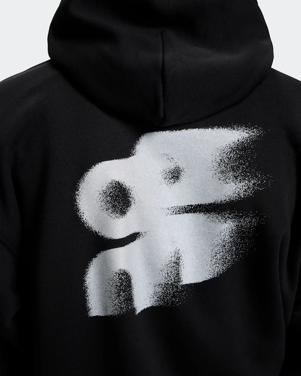 On Club Hoodie Avant Black Masculino