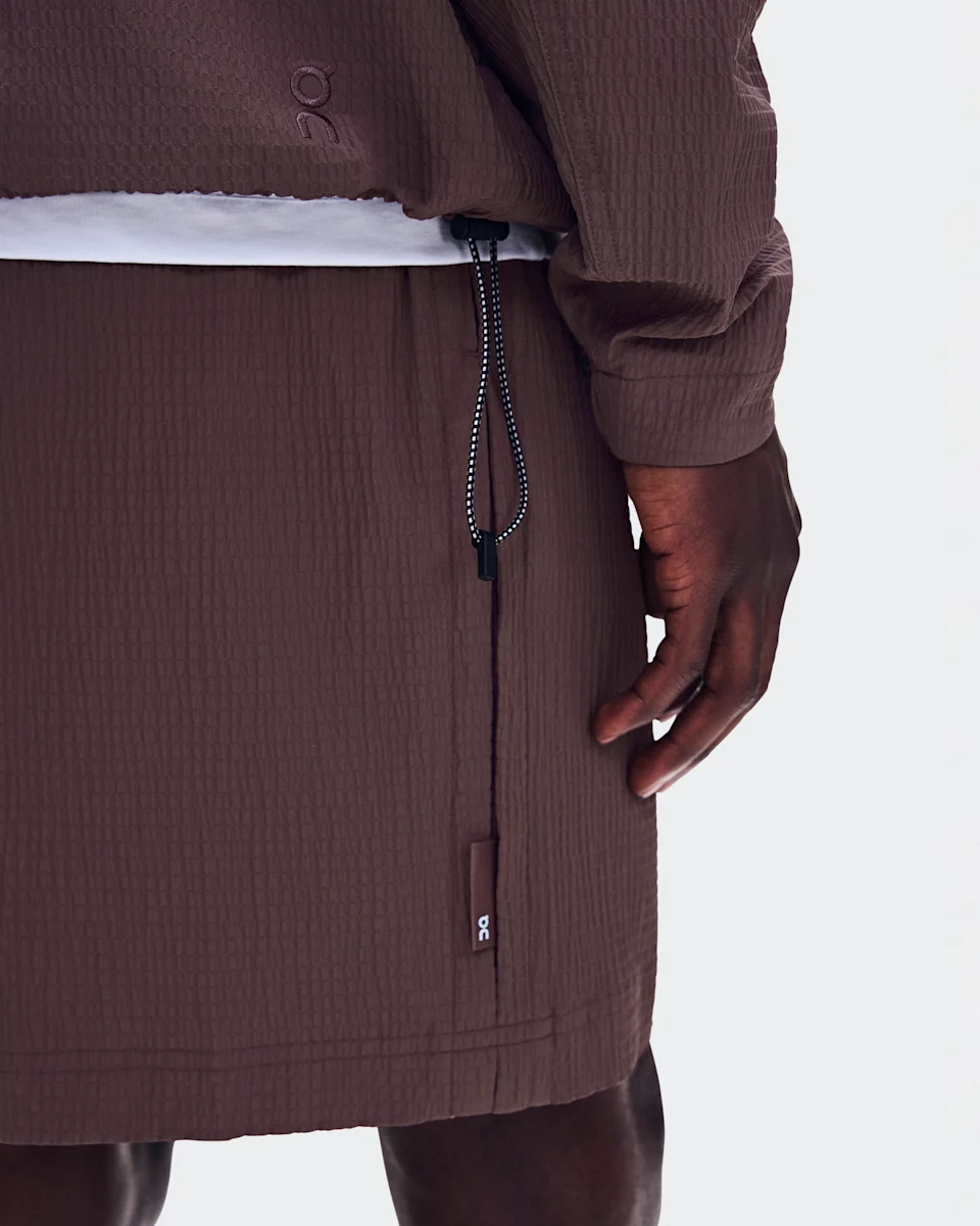 On Courtside 1/2 Zip Eaze Mulberry Masculino