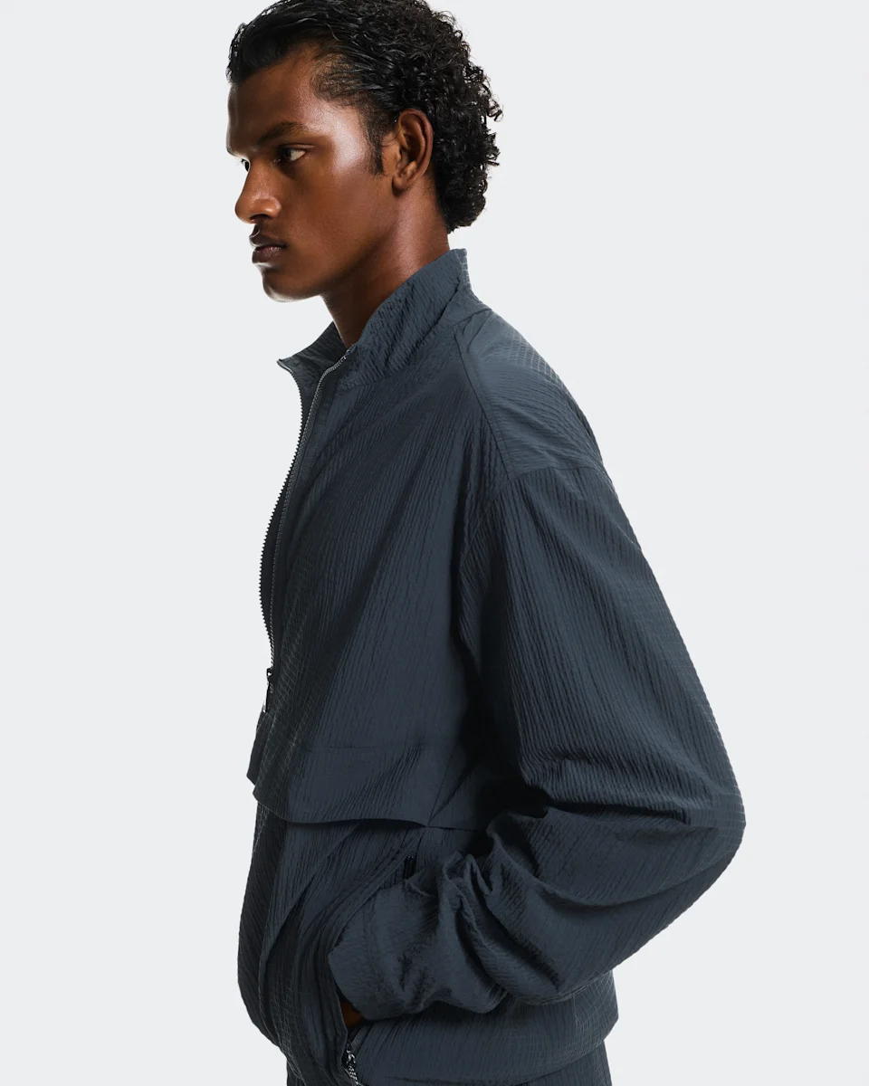 On Courtside 1/2 Zip Eaze Midnight Masculino
