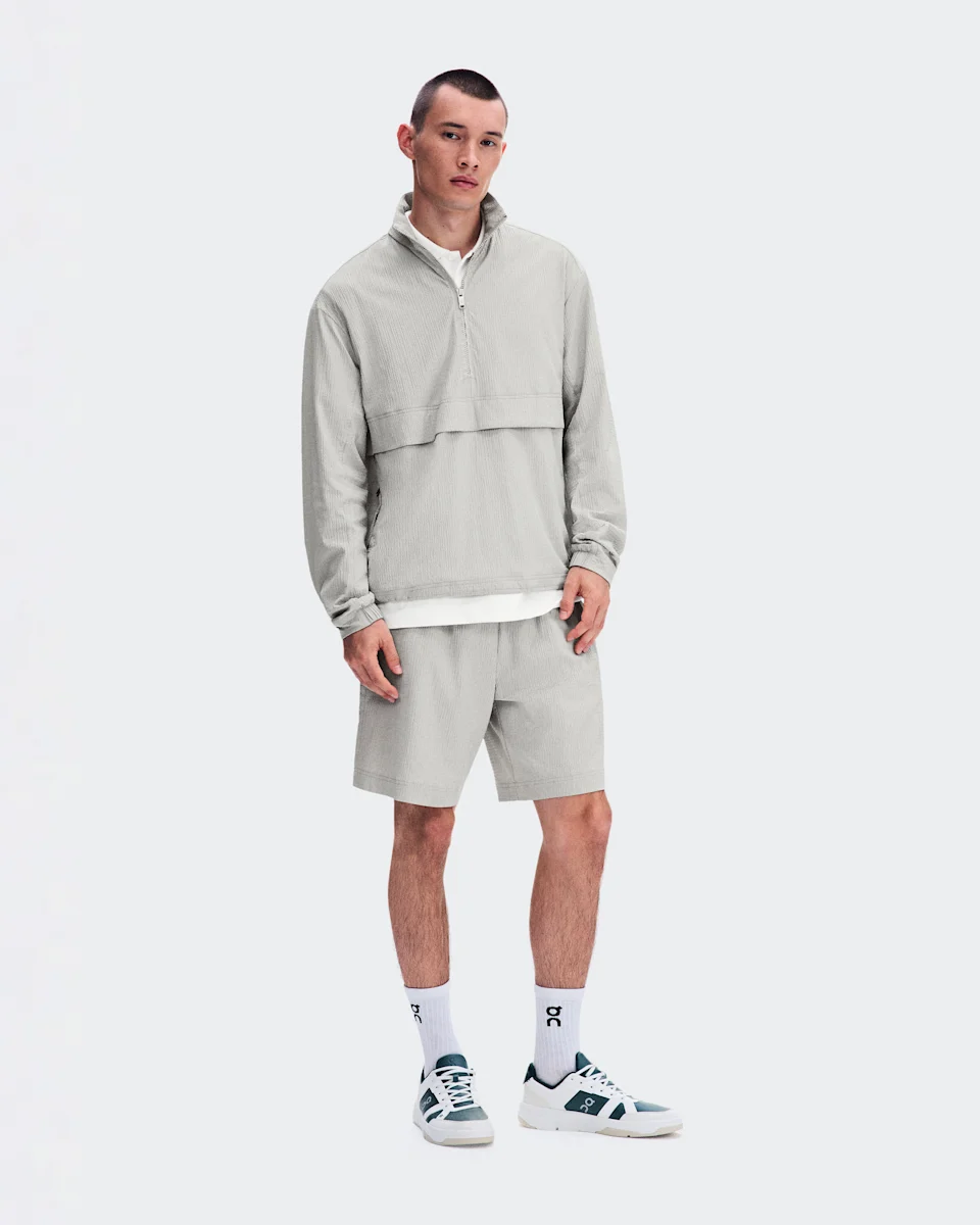 On Courtside 1/2 Zip Eaze Brume Masculino – Lifestyle tenista