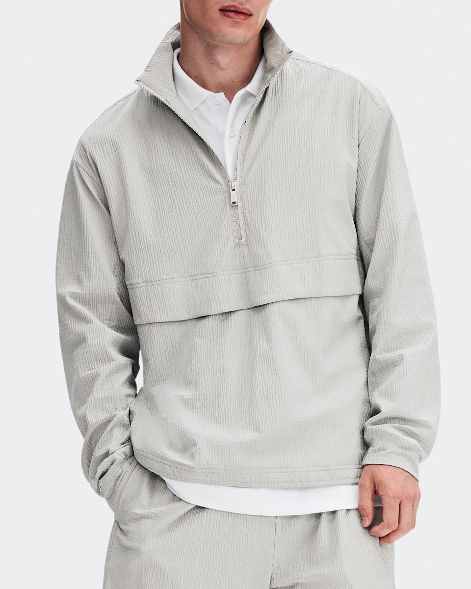 On Courtside 1/2 Zip Eaze Brume Masculino