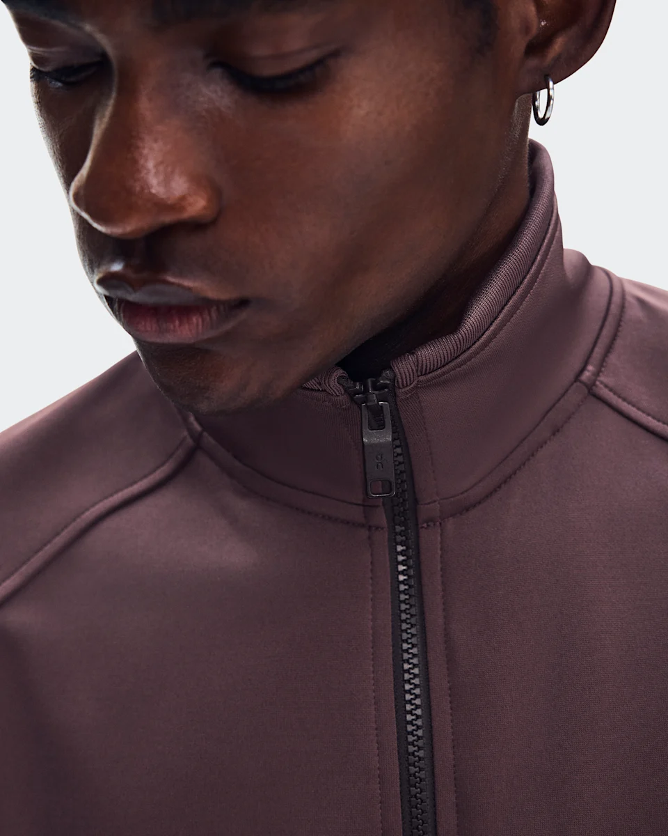 On Courtside Full-Zip Mulberry Masculino