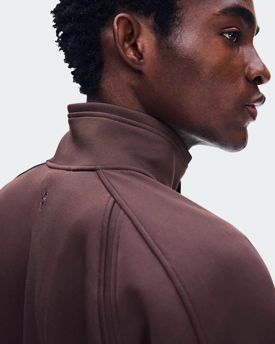 On Courtside Full-Zip Mulberry Masculino