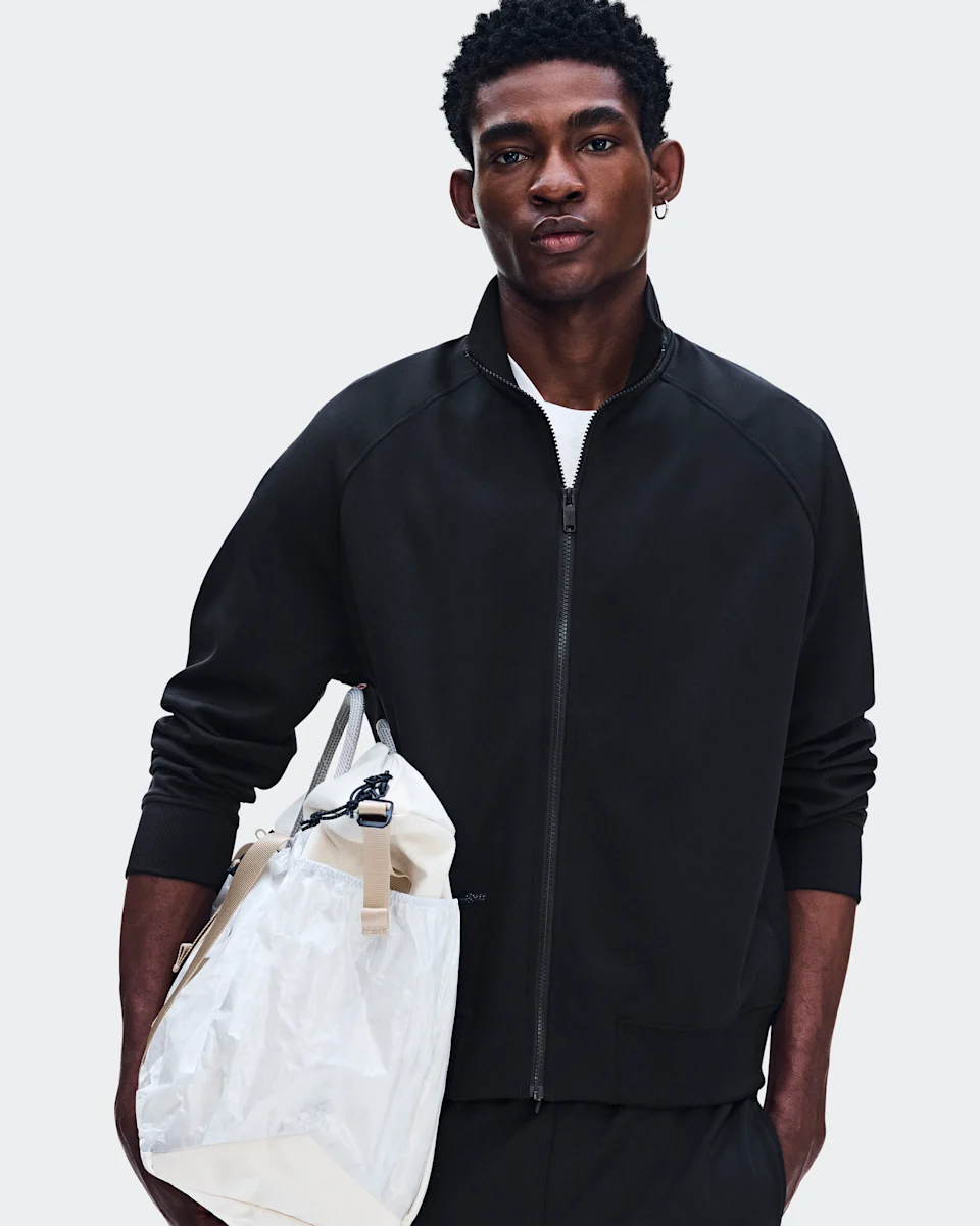 On Courtside Full-Zip Black Masculino