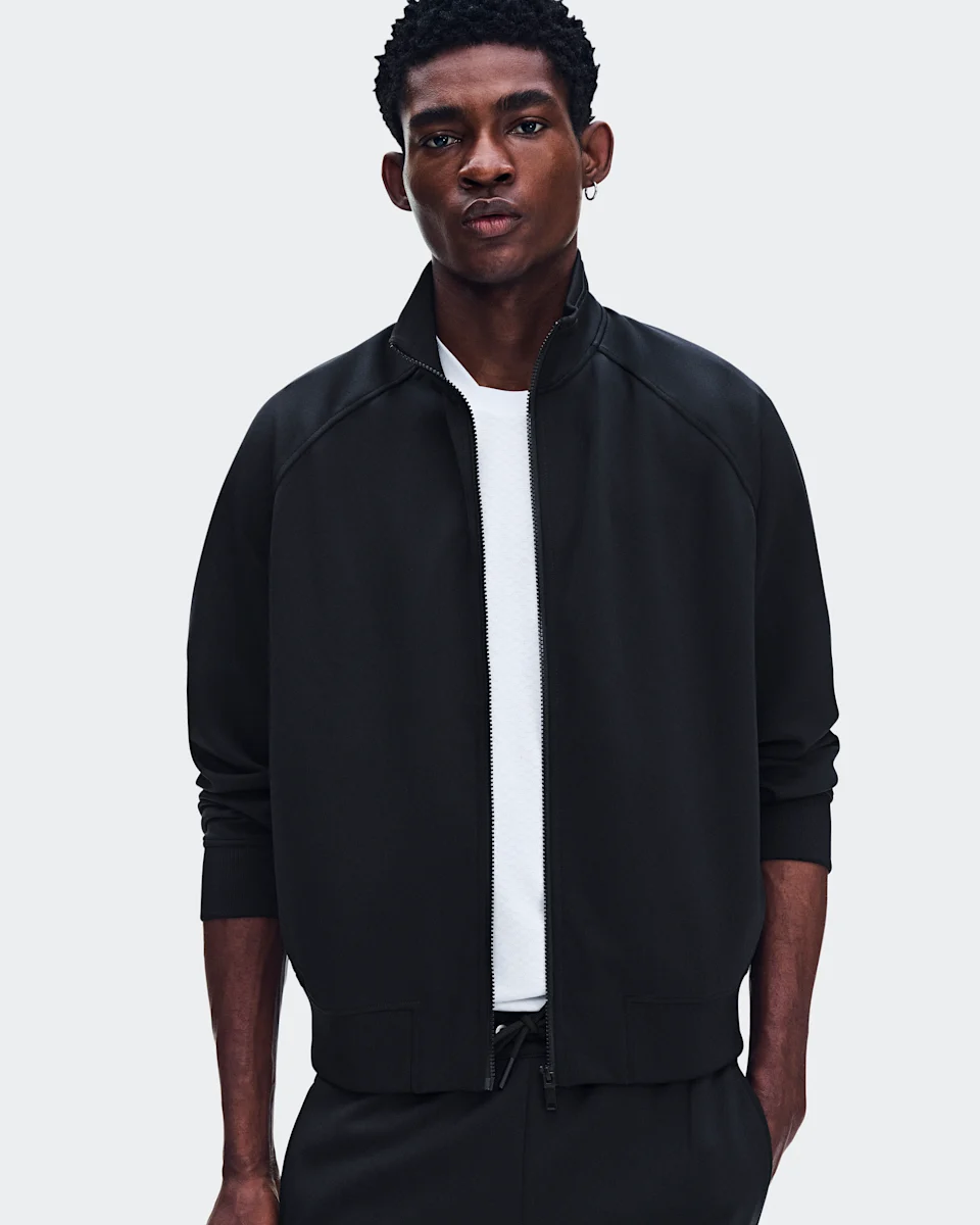 On Courtside Full-Zip Black Masculino