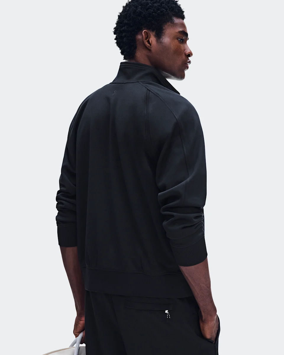 On Courtside Full-Zip Black Masculino