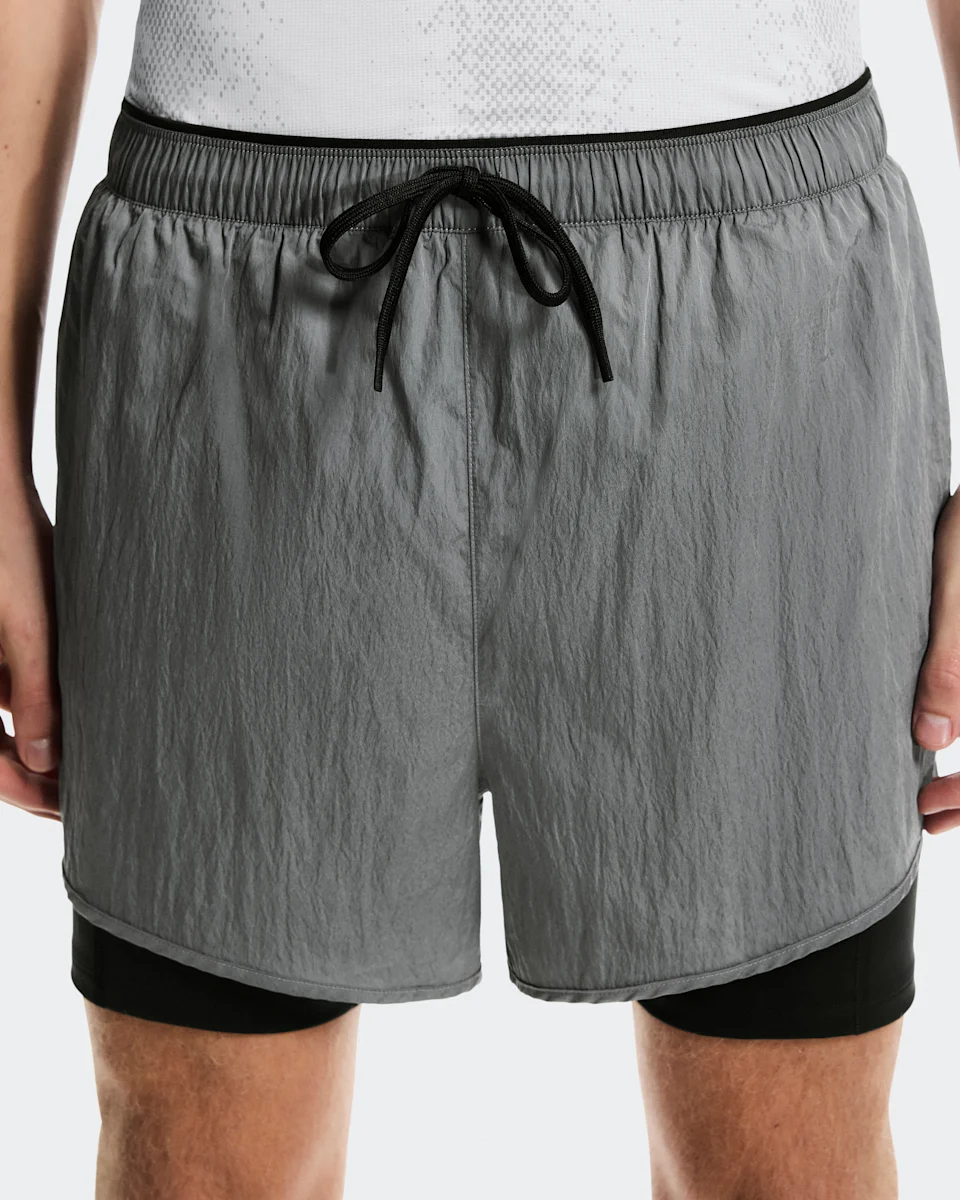 On Performance Volt Shorts Glacier Masculino