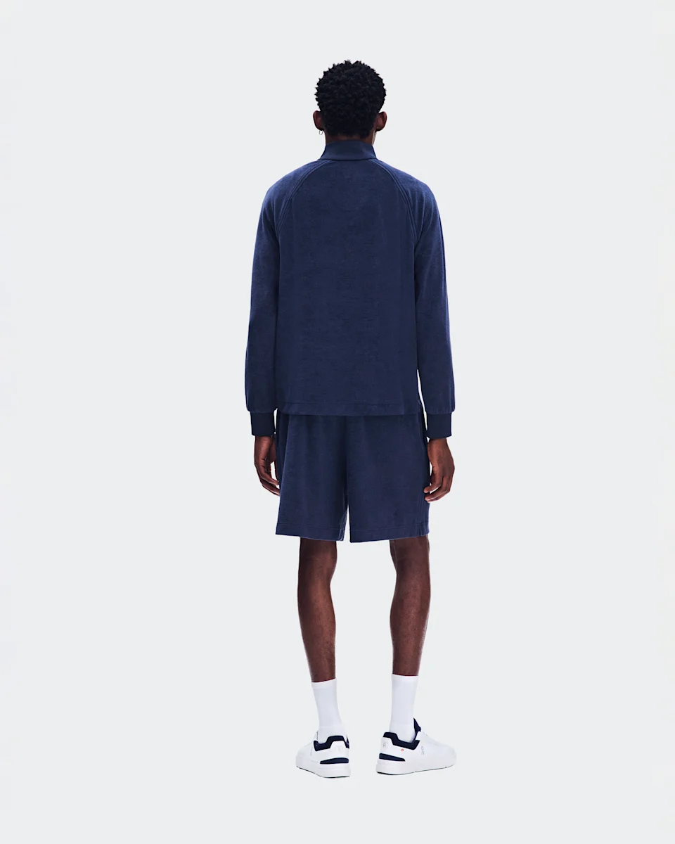 On Courtside Pullover Terry Inkwell Masculino