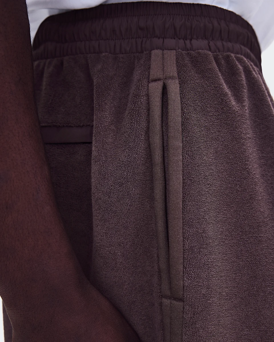 On Courtside Shorts Terry Mulberry Masculino