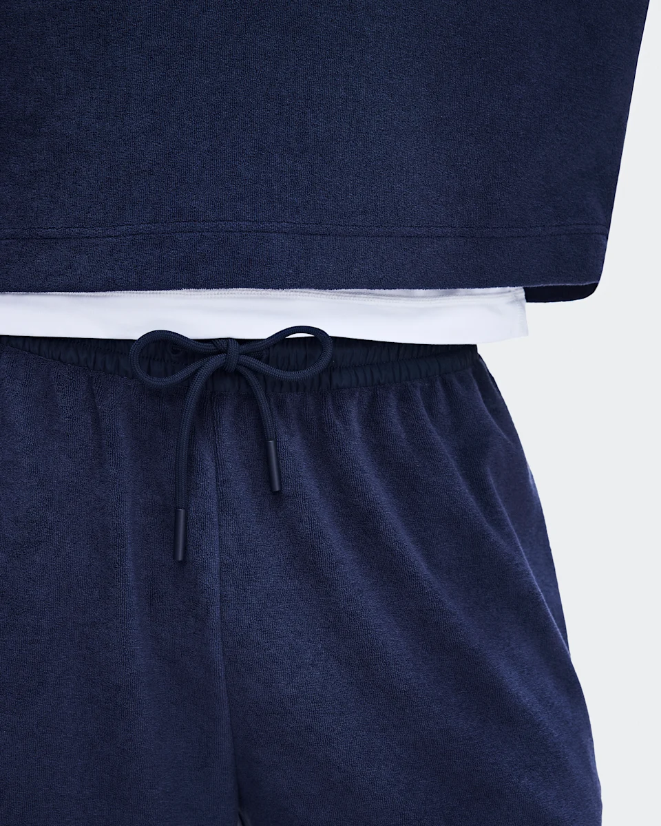 On Courtside Shorts Terry Inkwell Masculino