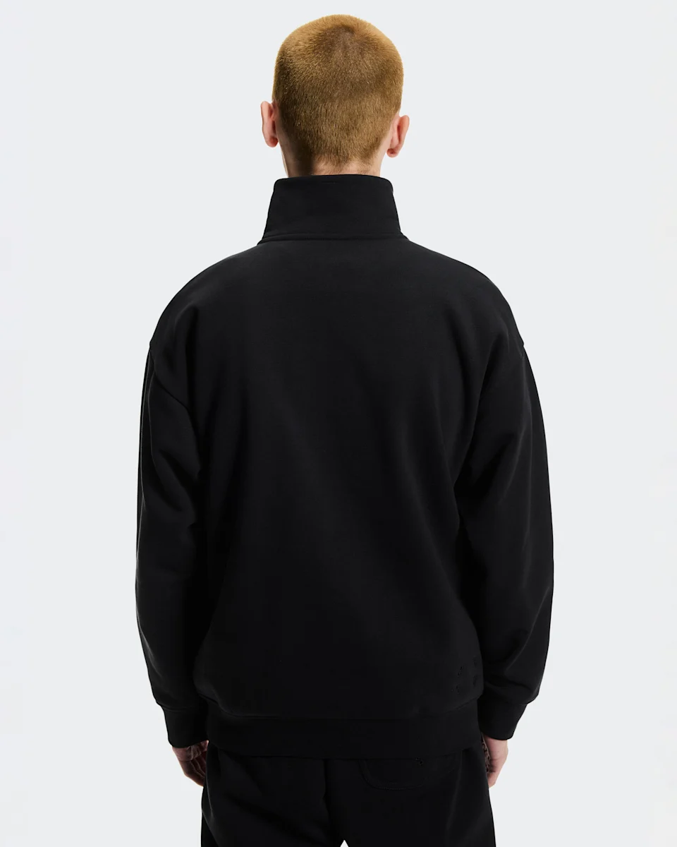 On Club Collective 1/4 Zip Black Masculino