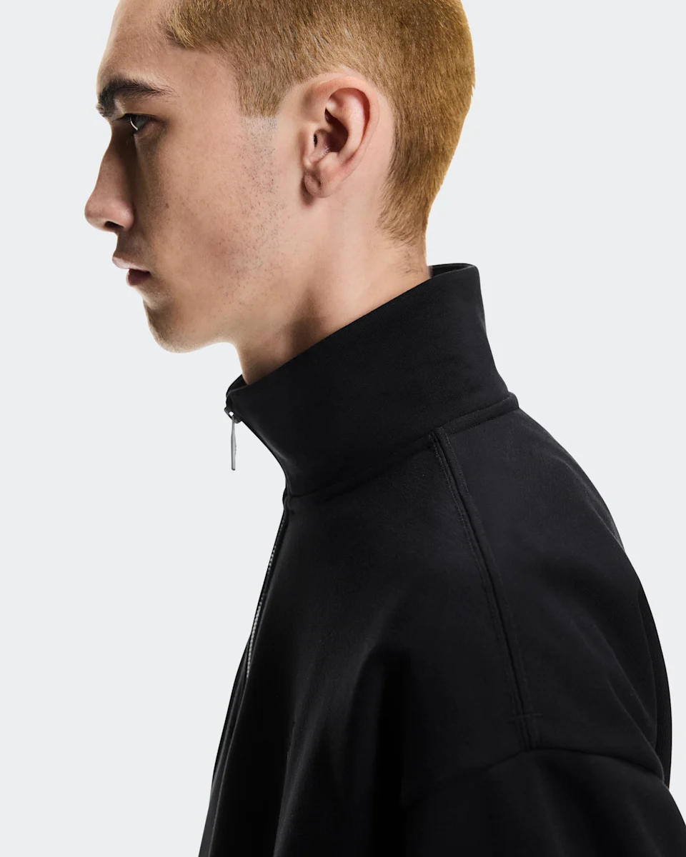 On Club Collective 1/4 Zip Black Masculino