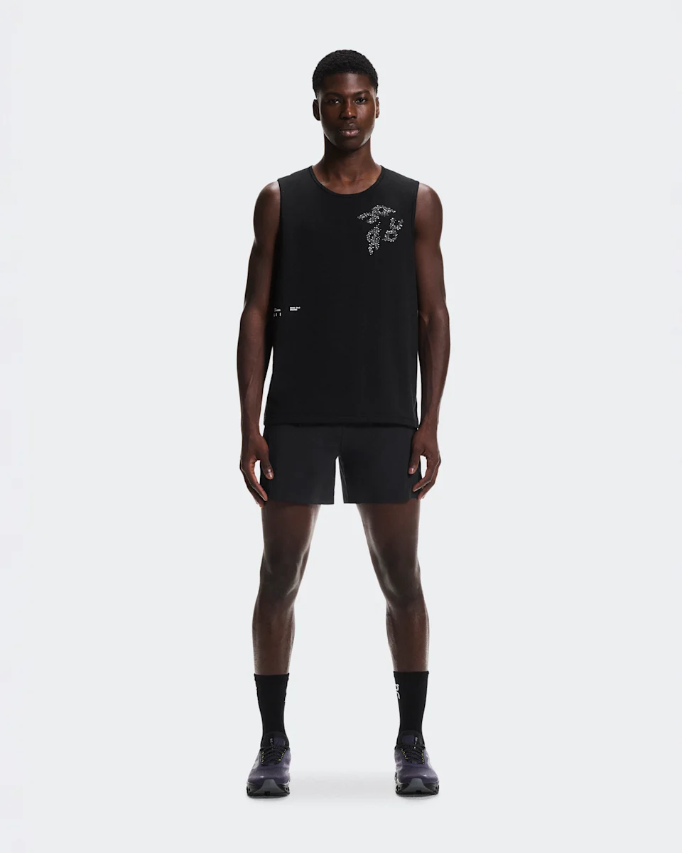 On On Run Tank Black Masculino
