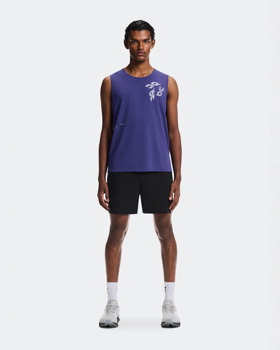 On On Run Tank Twilight Masculino
