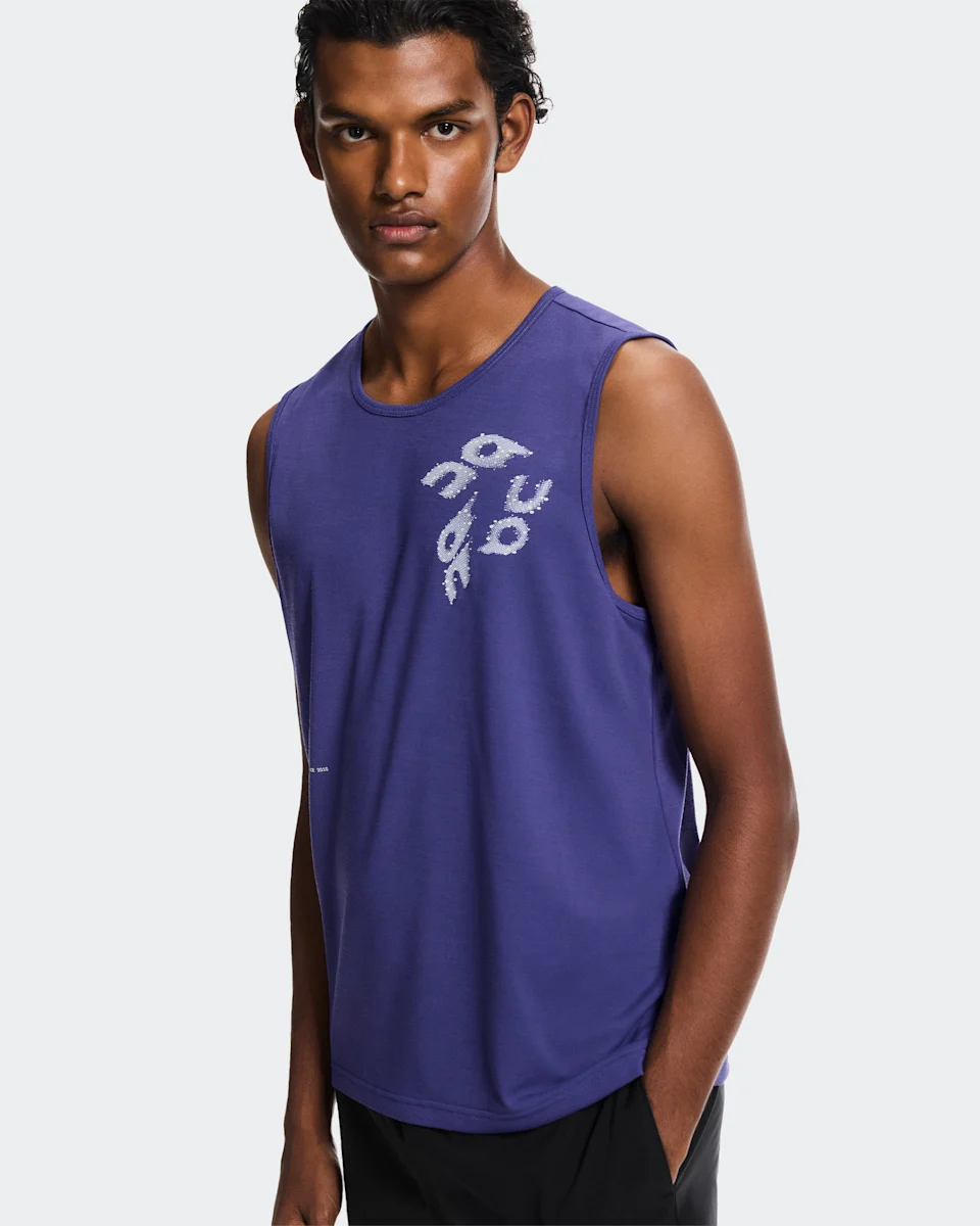On On Run Tank Twilight Masculino