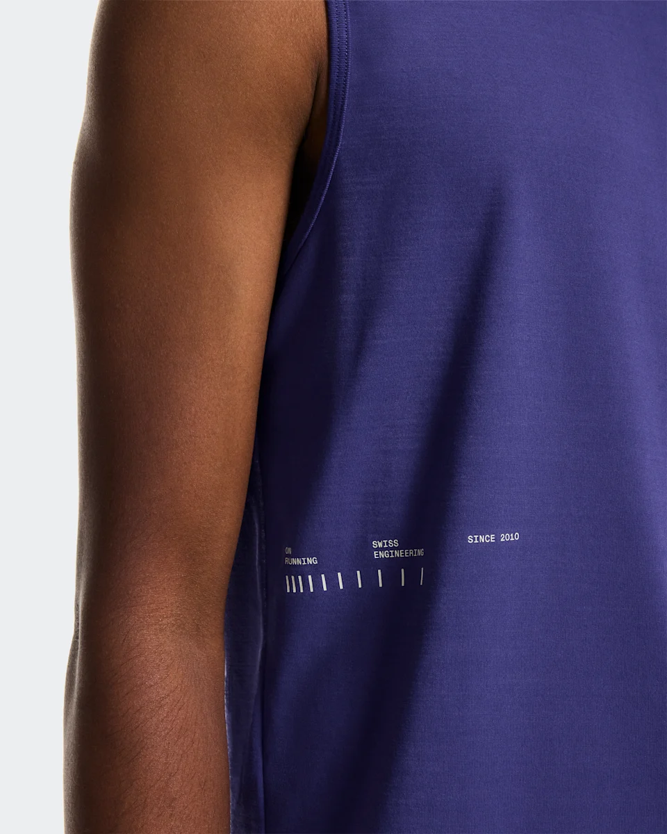 On On Run Tank Twilight Masculino